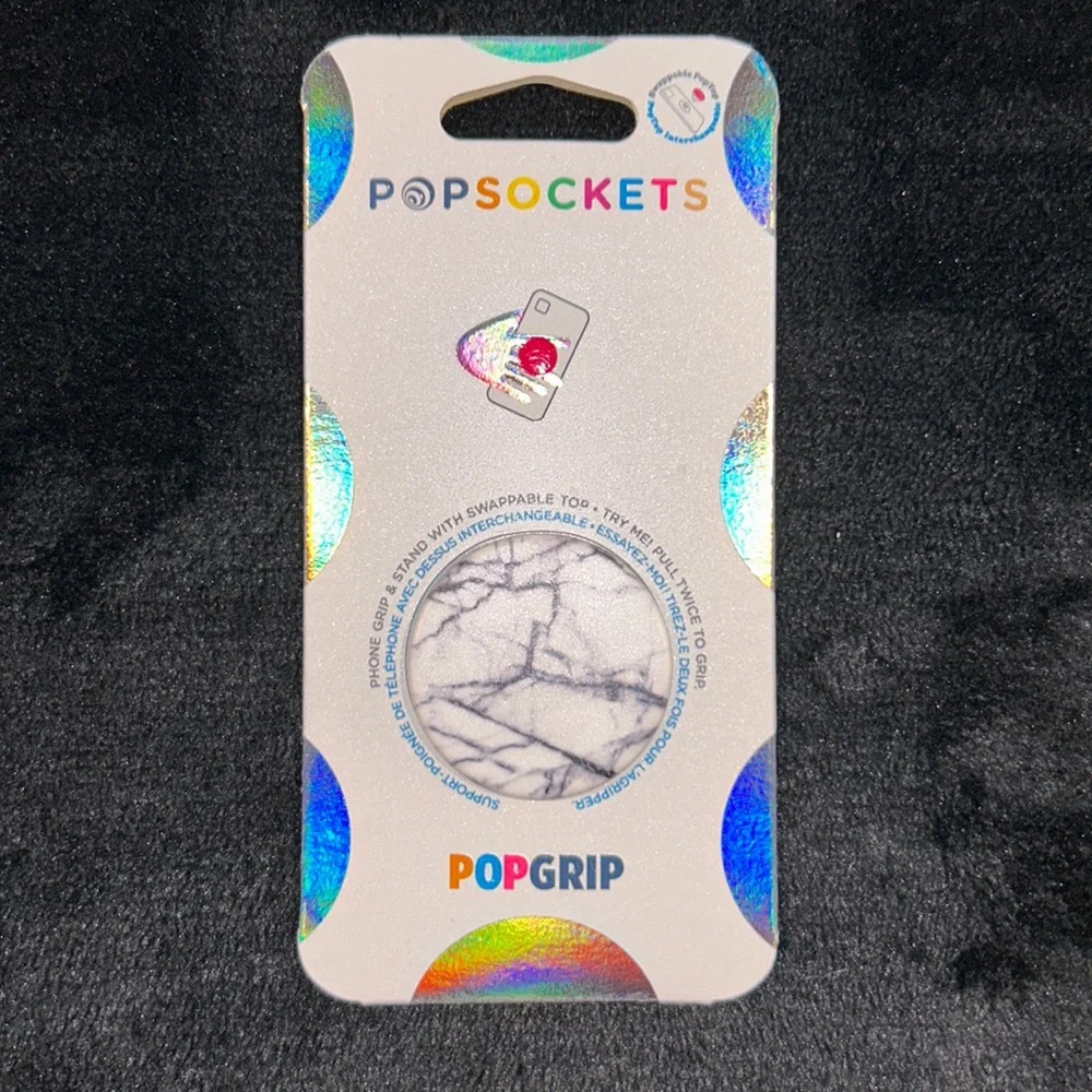 Brand new marble popsockets popgrip